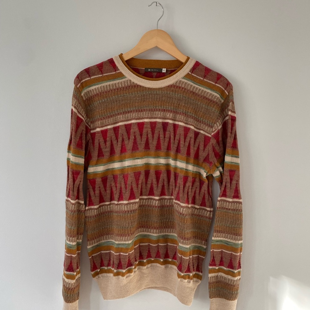 Sol Baby Alpaca Sweater Men’s size Medium